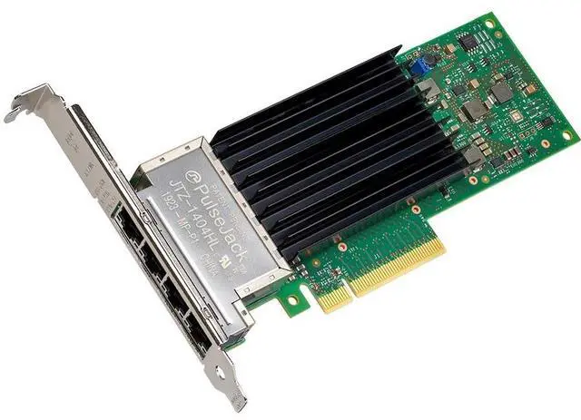 Alt view image 3 of 3 - Intel® Ethernet Network Adapter X710-T4L - Dual and Quad-Port Energy-efficient adapters for NBASE-T and 10GBASE-T Networks