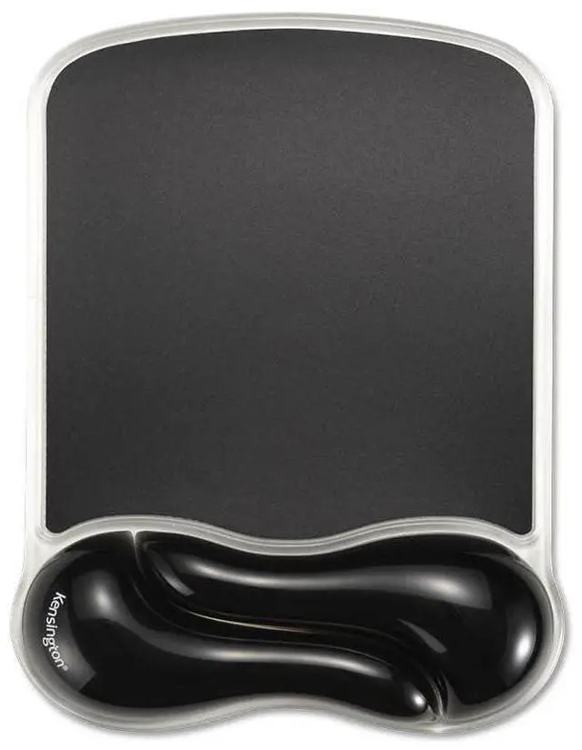 Main image of Kensington Duo Gel Wave Mouse Pad & Wrist Rest Black K62413WW