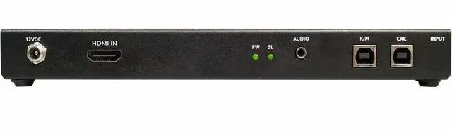 Alt view image 3 of 3 - Black Box Secure KVM Peripheral Defender NIAP 4.0 Certified HDMI CAC