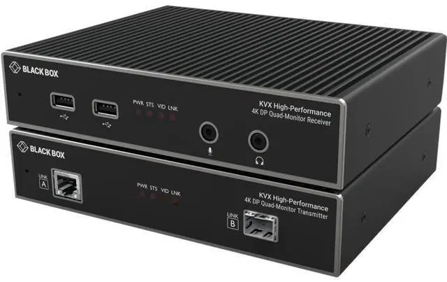 Alt view image 3 of 5 - Black Box KVXHP-400 KVM Extender