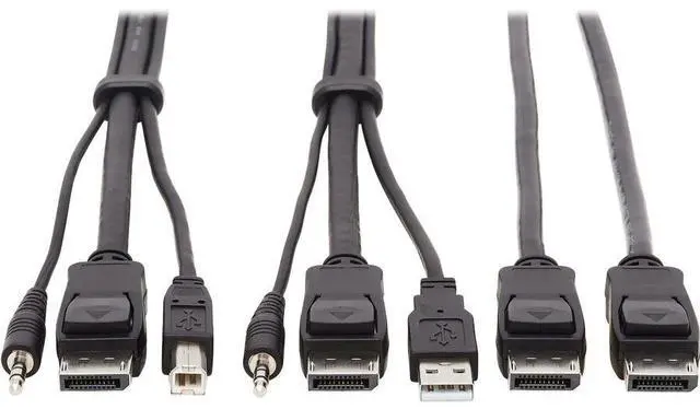 Alt view image 12 of 18 - Tripp Lite KVM Cable P783010DP