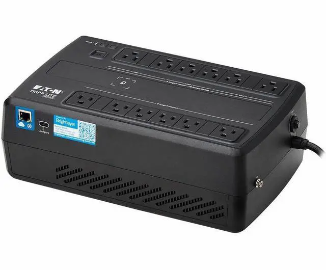 Alt view image 9 of 15 - Tripp Lite series 750VA 450W 120V Line-Interactive UPS w/Remote Monitoring