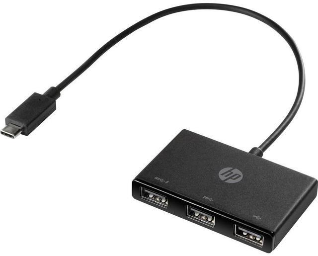 Alt view image 8 of 14 - HP Z6A00AA Usb-C To Usb-A - Hub - 3 X Superspeed Usb 3.0 - Desktop - For Elitebook 10Xx G1, Elitebook X360, Elitedesk 800 G4, Eliteone 1000 G2, Prodesk 400 G5