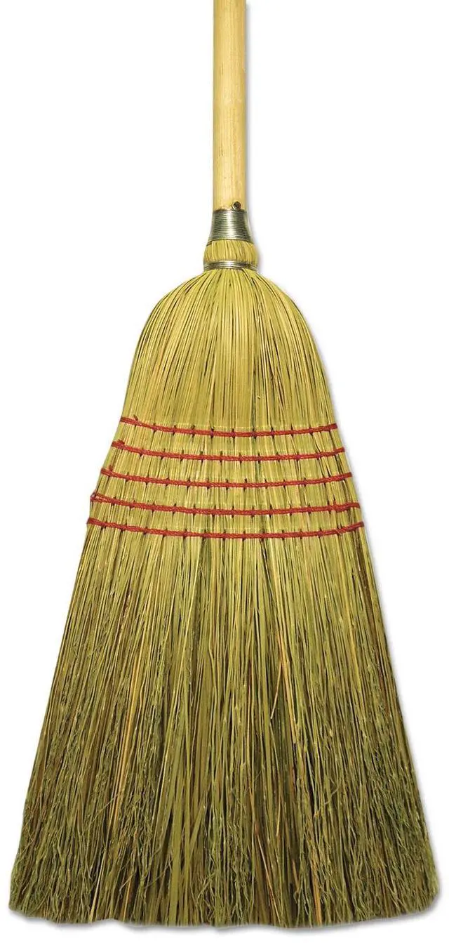 Alt view image 5 of 6 - Boardwalk Corn/Fiber Lobby Brooms 53.5" Natural 6/Carton BR10004