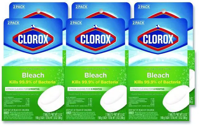 Alt view image 12 of 12 - Toilet Bowl Cleaner, 3.5 oz., PK2 CLOROX 30024