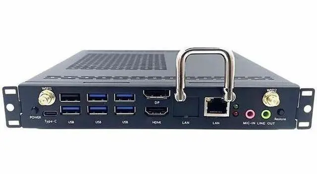 Alt view image 3 of 3 - InFocus INOPS5 Single Board Computer - Intel - Core i5 - i5-12450H - 8 GB - DDR4 SDRAM - 256 GB Solid State Drive - Intel - UHD Graphics - Wireless LAN - Bluetooth - HDMI - 7 x Number of USB Ports - 1
