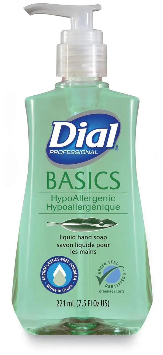Alt view image 2 of 6 - Basics MP Free Liquid Hand Soap Unscented 7.5 oz 12/Carton DIA33256
