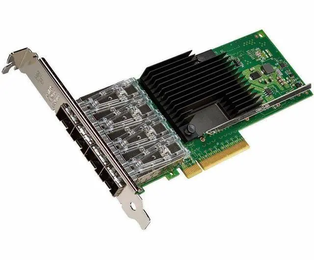 Alt view image 4 of 4 - Intel Ethernet Converged Network Adapter X710-DA4 - network adapter - PCIe 3.0 x8 - 10 Gigabit SFP+ x 4 Model EX710DA4G2P5