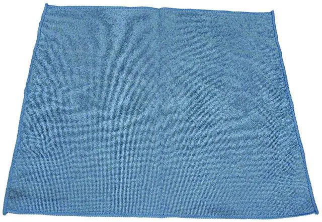 Alt view image 3 of 3 - Lightweight Microfiber Cloths 16 x 16 Blue 240/Carton LFK501