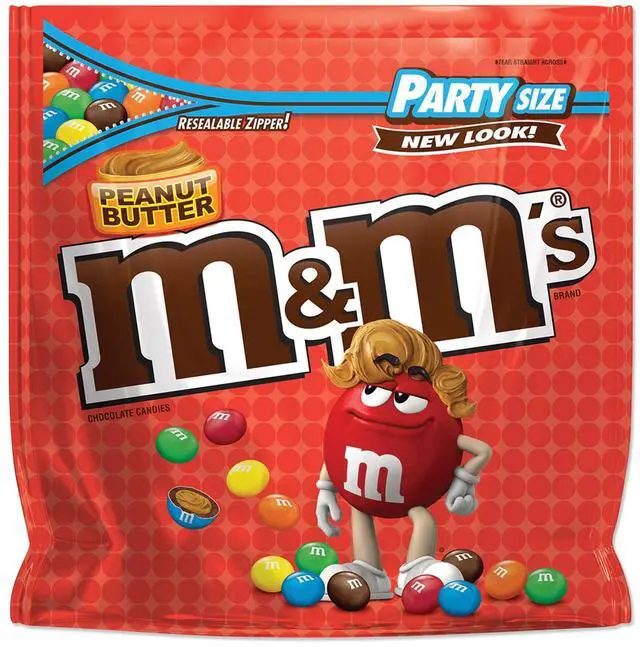 Alt view image 7 of 13 - Chocolate Candies Peanut Butter 38 oz Resealable Bag MMM55085