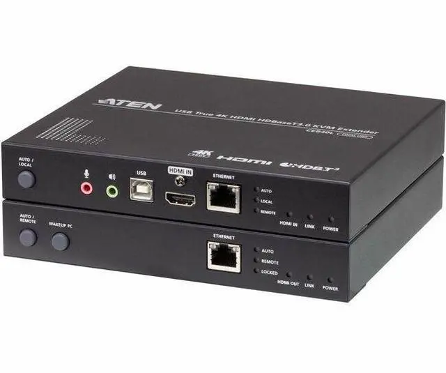 Main image of ATEN USB True 4K HDMI HDBaseT 3.0 KVM Extender 4K@100m