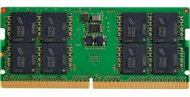 Alt view image 2 of 3 - HP 32 GB DDR5-5600/PC5-44800 DDR5 SDRAM For Notebook - 5600 MHz - 1.10 V - 262-pin - SoDIMM  AL0M7AA