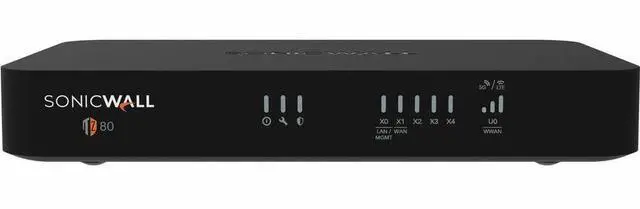 Alt view image 3 of 9 - SonicWall TZ80 Firewall w/ Secure Upgrade Plus (3-Year Advanced Protection Security Suite) and 1 Year CSE | 03-SSC-3031