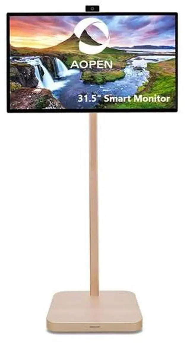 Alt view image 2 of 8 - Acer AOpen 32S1UPRO 4K UHD LED Monitor - 16:9 - Gold 31.5" Viewable - Vertical Alignment (VA) - LED Backlight - 3840 x 2160 - 16.7 Million Colors - 350 Nit - 21 ms - Speakers - HDMI