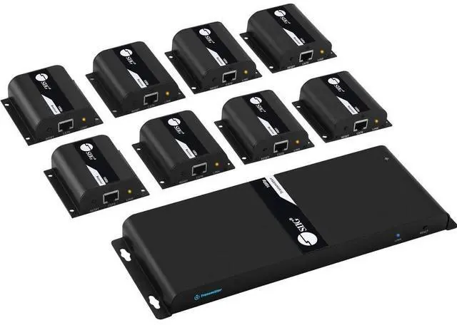 Alt view image 14 of 20 - Siig 8-Port Hdmi Splitter Over Cat6 Extender With Ir - 40M