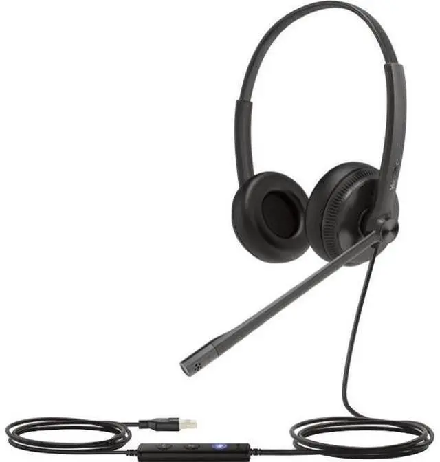 Alt view image 16 of 20 - Yealink USB Wired Headset - Stereo - USB - Wired - 32 Ohm - 20 Hz - 20 kHz