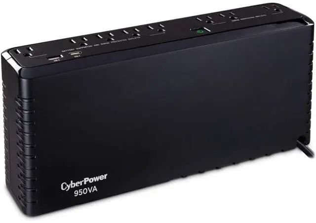Alt view image 2 of 11 - CyberPower SL950U Standby UPS System, 950VA/510W, 8 Outlets, USB Charge Ports