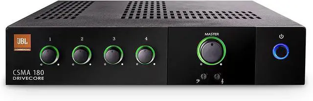 Alt view image 19 of 19 - Harman 4 Input 1 Output 80/120W Mixer/Amplifier NCSMA180-U-US