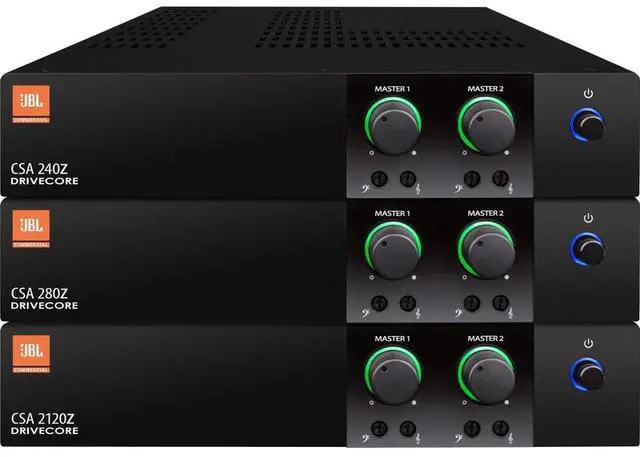 Alt view image 6 of 6 - Harman Pro NCSA280Z-U-US 1 or 2 Channels 40/80/120W