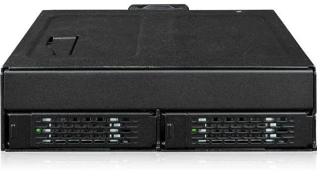 Main image of Icy Dock ToughArmor MB105VP-B 2xU.2/U.3 PCIe 4.0 Drive Enclosure Black