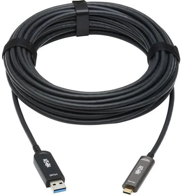 Main image of Tripp Lite 15m USB-A to USB-C AOC Cable M/M USB 3.2 Gen 2 Black U428F15MD321