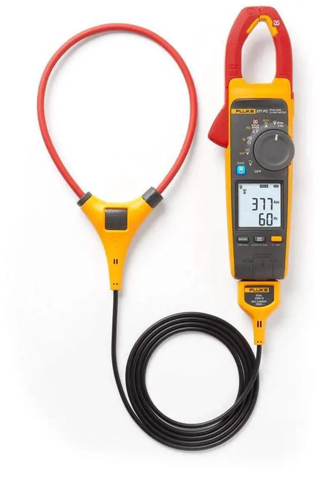 Alt view image 3 of 7 - Fluke 378FC Non-Contact True RMS AC/DC Clamp Meter with PQ indicator