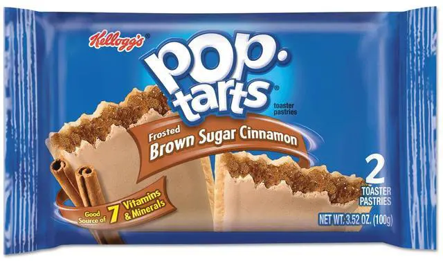 Main image of Pop Tarts Frosted Brown Sugar Cinnamon 3.52 oz 2/Pack 6 Packs/Box KEL31132