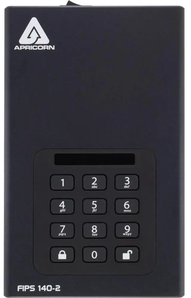 Main image of Apricorn Aegis Padlock DT FIPS 20TB Desktop Hard Drive External ADT3PL256F20TB