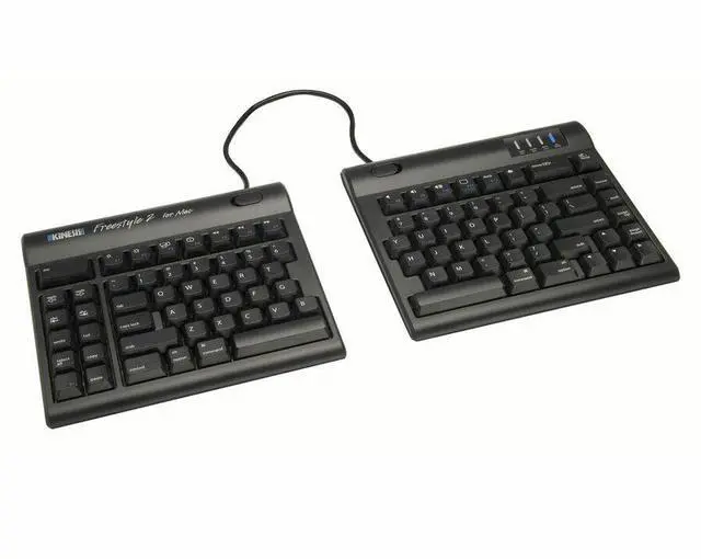 Alt view image 4 of 10 - Kinesis Freestyle 2 Convertible Keyboard KB800HMB for Mac KB800HMBUS