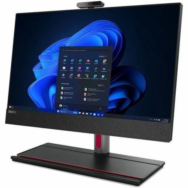 Alt view image 9 of 9 - Lenovo ThinkCentre M90a Gen 5 12SH001PUS All-in-One Computer - Intel Core i7 14th Gen i7-14700 - vPro Technology - 32 GB - 1 TB SSD - 23.8" Full HD - Desktop - Black - Intel Q670 Chip - 1920 x 10