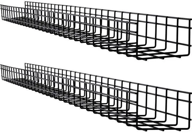 Main image of Tripp Lite Wire Mesh Cable Tray 150x100x1500mm 2-Pack SRWB6410X2STR