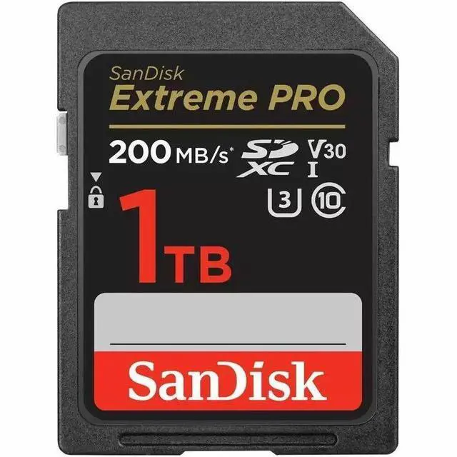 Alt view image 17 of 20 - SanDisk Extreme PRO 1TB SDXC UHS-I Memory Card SDSDXXD-1T00-ANCIN
