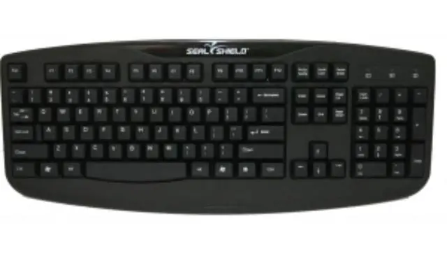 Alt view image 2 of 2 - Seal Shield Silver Storm STK503 Washable Keyboard Cable USB English/French