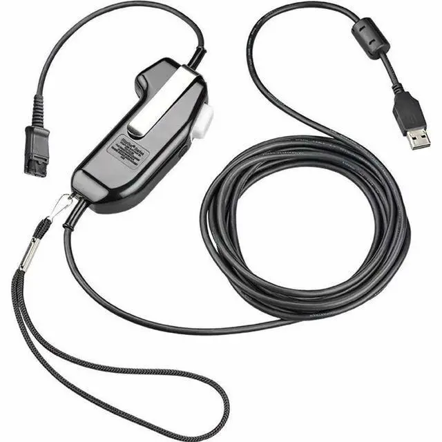 Alt view image 2 of 2 - HP Poly SHS2626-13 USB-PTT Secure Voice Monaural Adapter | 8K7N0AA#AC3