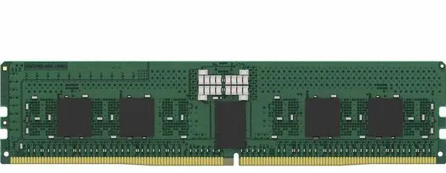 Alt view image 2 of 8 - Kingston 16GB DDR5 SDRAM Memory Module - For Compute Module, Server, Desktop PC - 16 GB - DDR5-4800/PC5-38400 DDR5 SDRAM - 4800 MHz - CL40 - 1.10 V - ECC - 288-pin - DIMM - KTH-PL548S8-16G