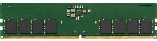 Alt view image 3 of 4 - Kingston 16GB DDR5 SDRAM Memory Module - For Desktop PC - 16 GB - DDR5-5600/PC5-44800 DDR5 SDRAM - 5600 MHz Single-rank Memory - CL46 - 1.10 V - Non-ECC - Unbuffered - 288-pin - DIMM- KCP556US8-16