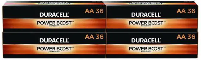 Alt view image 8 of 10 - DURACELL mn15p36 Duracell CopperTop AA Alkaline Battery, 36 PK, 1.5VDC