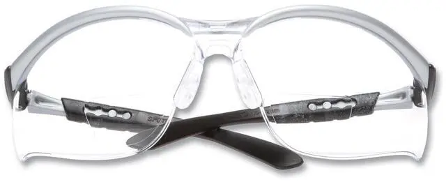 Alt view image 4 of 4 - 3M BX Reader Protective Eyewear Silver Frame Clear Lens +2.5 Diopter - MMM11376