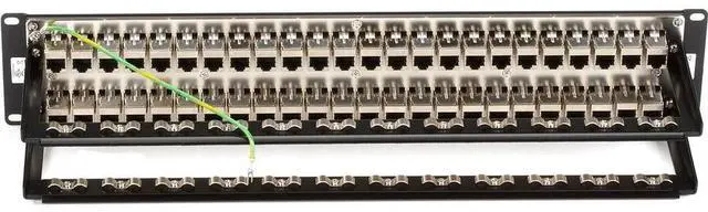 Alt view image 7 of 9 - CAT6 PATCH PANEL FEED-THROUGH 2