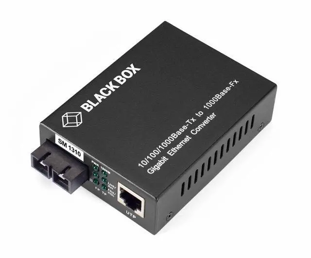 Main image of Black Box Pure Networking Transceiver/Media Converter