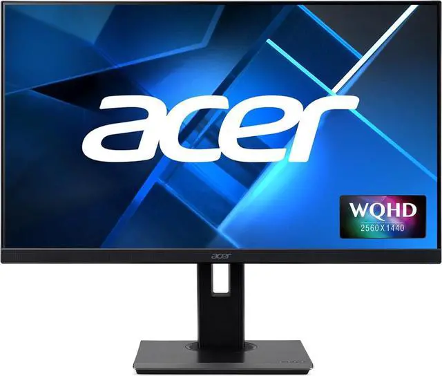 Alt view image 8 of 8 - Acer Vero B277U G 27" Class LCD Monitor - 16:9 - Black - 27" Viewable - 350 Nit - 4 ms - Speakers - HDMI - DisplayPort