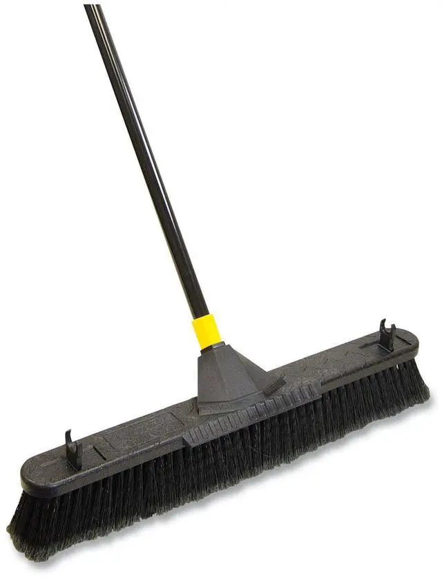 Alt view image 3 of 9 - 24In Soft Sweep Pushbroom QUICKIE MANUFACTURING Push Brooms 00633 071798005331