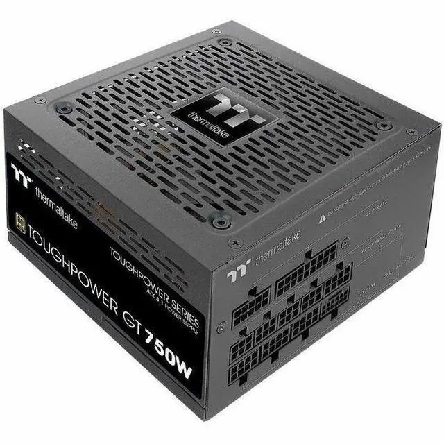 Alt view image 6 of 11 - Thermaltake Toughpower GT 750W ATX 3.1 Standard Power Supply; 80 Plus Gold Efficiency; Smart Zero Fan; Native 300W PCIe 5.1 Connector; PS-TPT-0750FNFAGU-3