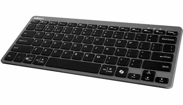 Alt view image 9 of 15 - Adesso Multi OS Bluetooth Scissor Switch Keyboard w/CoPilot AI Hotkey WKB-7000