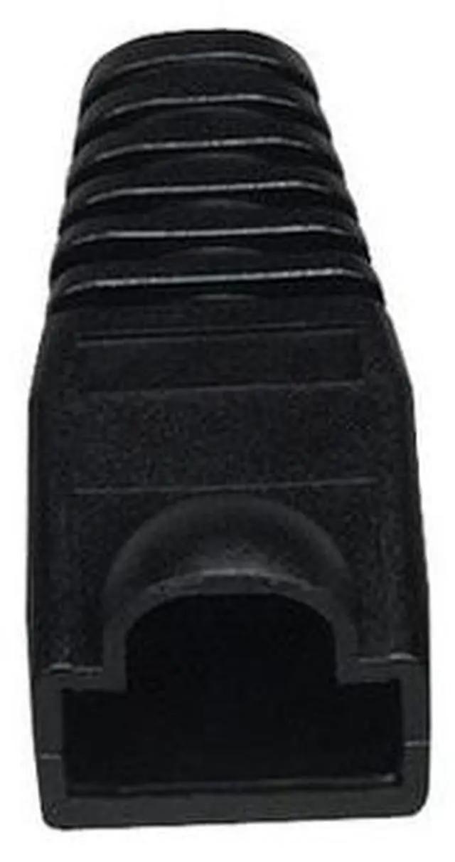 Main image of SNAGLESS CABLE BOOT - BLACK 50PK