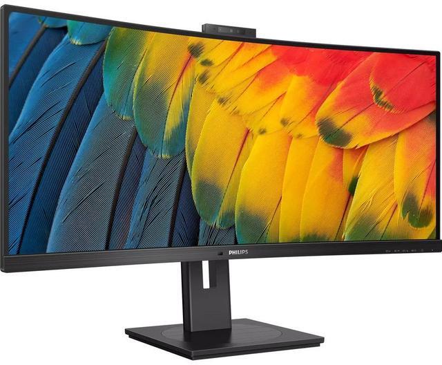 Alt view image 9 of 15 - PHILIPS 34B1U5600CH 34" UWQHD 3440x1440 120Hz 4ms LCD Curved VA Monitor