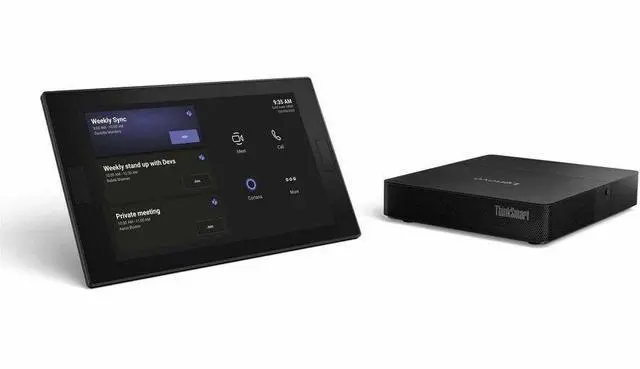 Alt view image 3 of 4 - Lenovo ThinkSmart Core Gen 2 12WA000AUS Video Conference Equipment - For Video Conferencing - 1280 x 800 Video (Live) - WXGA - 1 x Network (RJ-45) - 1 x HDMI In - 2 x HDMI Out - USB - Gigabit Ethernet