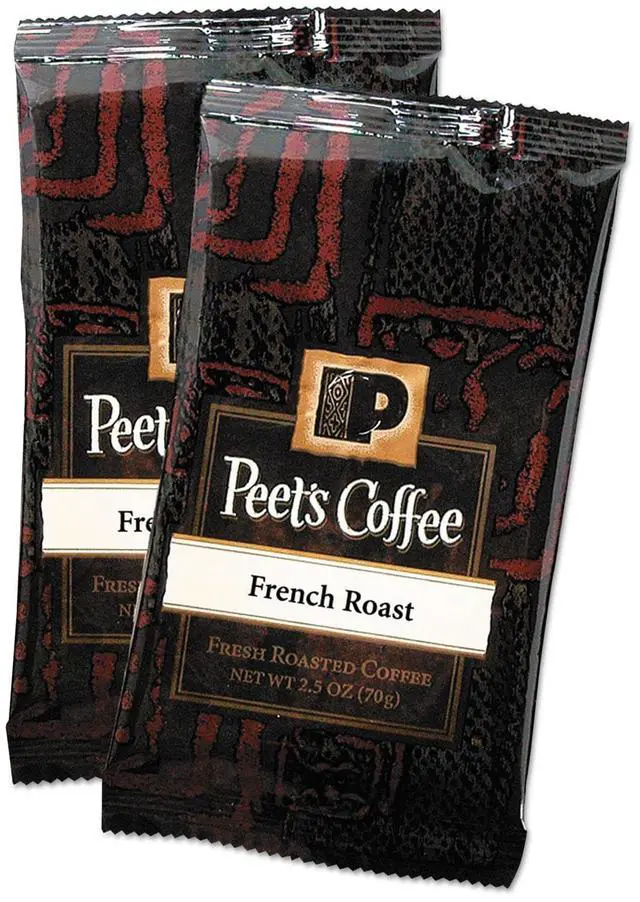 Alt view image 2 of 2 - Peet's Coffee & Tea Coffee Portion Packs French Roast 2.5 oz Frack Pack 18/Box
