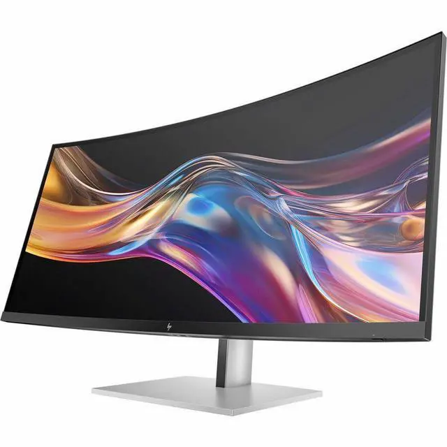 Alt view image 8 of 13 - HP Series 7 Pro 37.5 inch WQHD+ Thunderbolt 4 Monitor - 738pu 37.5" WQHD+ (3840