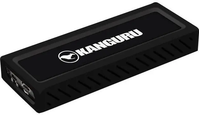 Alt view image 4 of 17 - Kanguru UltraLock USB-C M.2 NVMe External Solid State Drive U3NVMWP1T